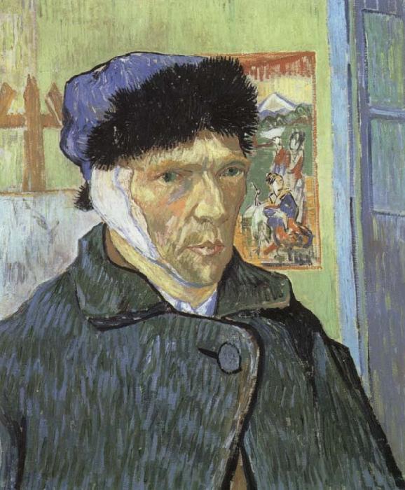 Vincent Van Gogh Self-Portrait with Bandaged Ear Sweden oil painting art